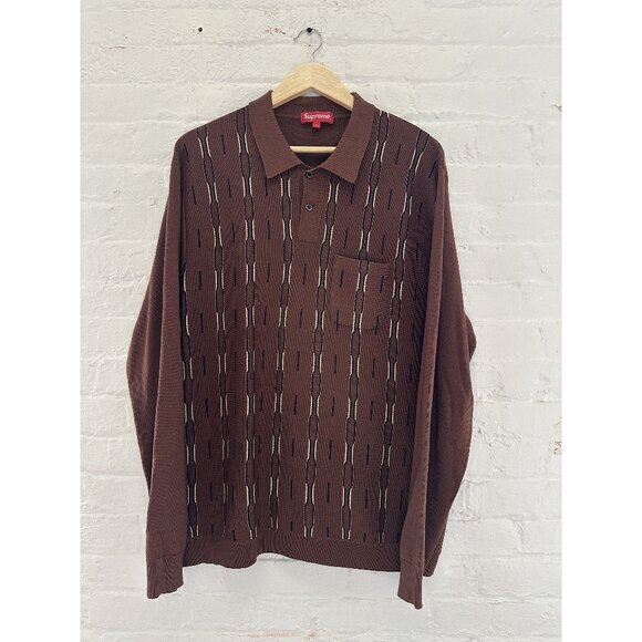Supreme Knit Quarter Button Up